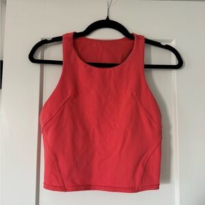 Lululemon Athletica Coral Crop Top